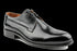 Black Patent Leather Derby Shoes, Leather Sole & Lining, Formal Lace-Up